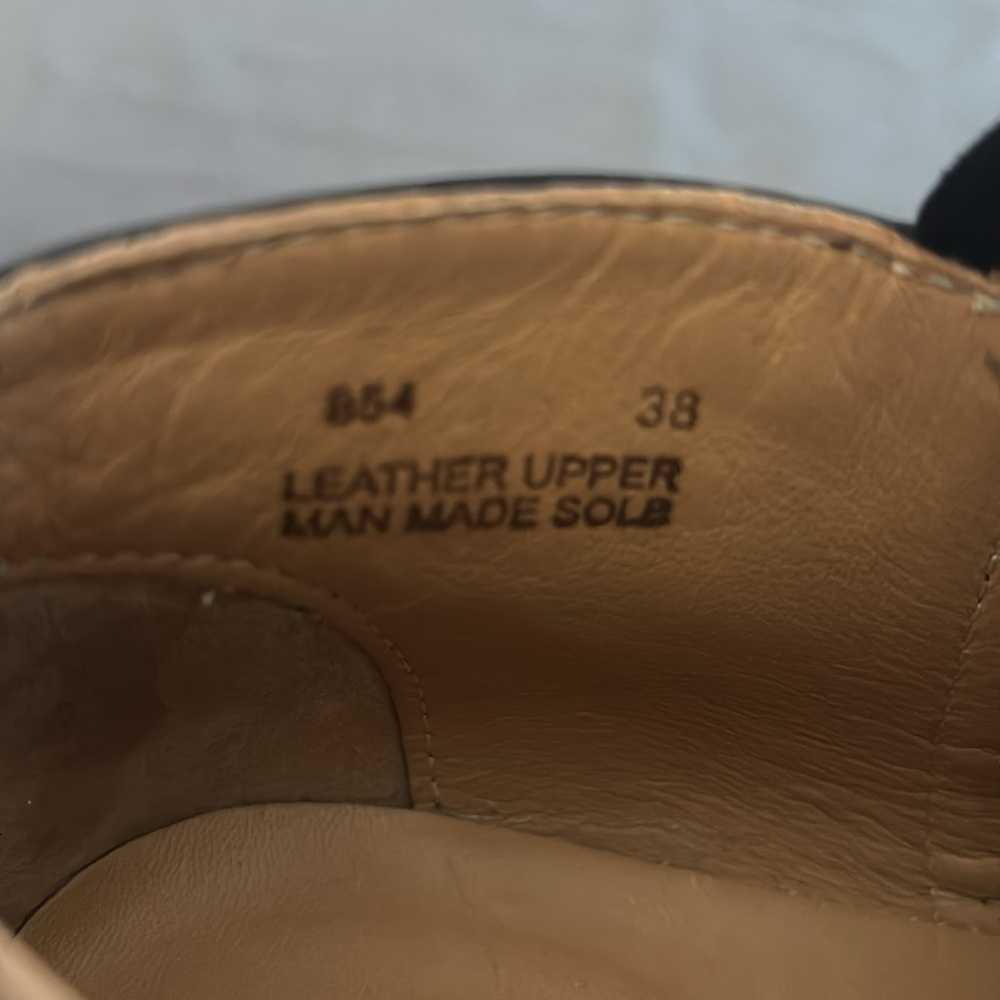 Excellent Condition Avellini Pointed Toe Ankle Boots Size 38 US 7Italian Leather - Picture 7 of 8